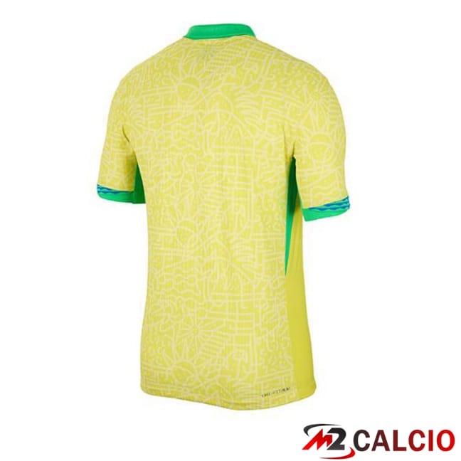 Maglie Calcio Brasile Prima Giallo 2024/2025