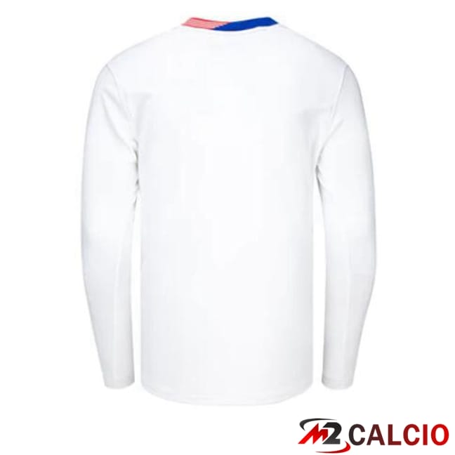 Maglie Calcio USA Prima Manica Lunga Bianco 2024/2025
