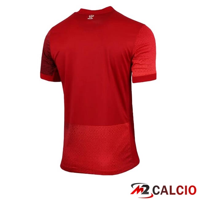 Maglie Calcio Polonia Seconda Rosso 2024/2025