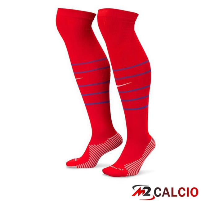 Calzini Calcio Francia Prima Rosso 2024/2025