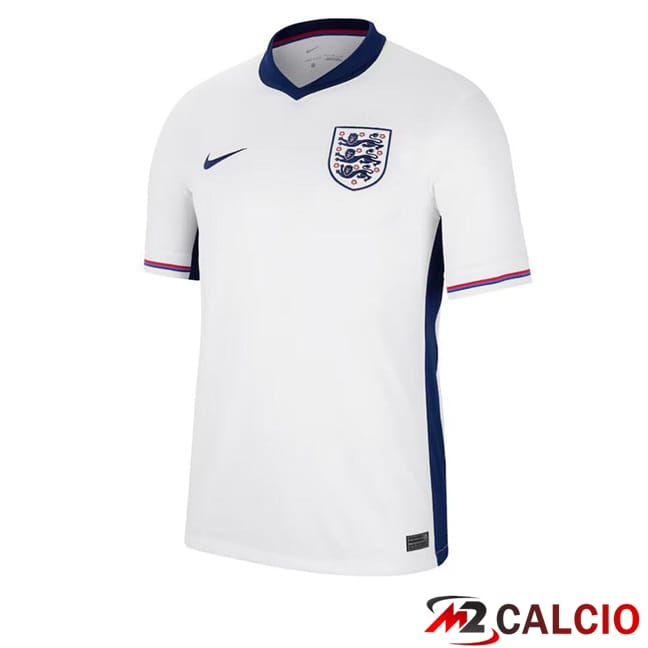 Maglie Calcio Personalizzate,Tute Calcio Squadre,Maglia Nazionale Italiana Calcio | Maglie Calcio Inghilterra Prima Bianco UEFA Euro 2024