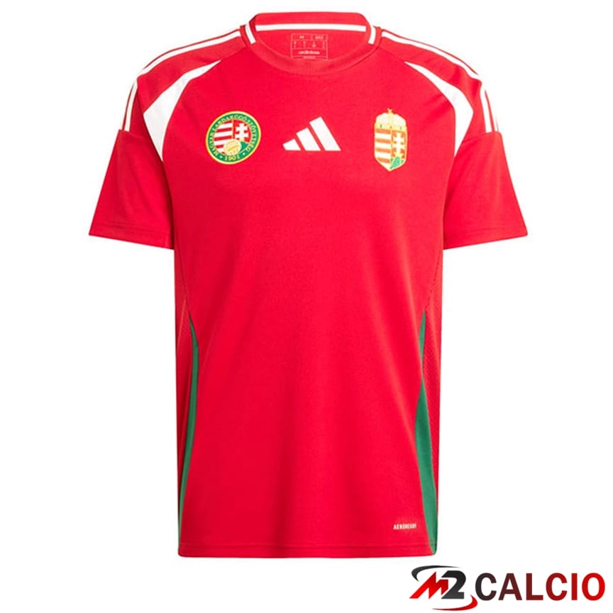 Maglie Calcio Personalizzate,Tute Calcio Squadre,Maglia Nazionale Italiana Calcio | Maglie Calcio Ungheria Prima UEFA Euro 2024