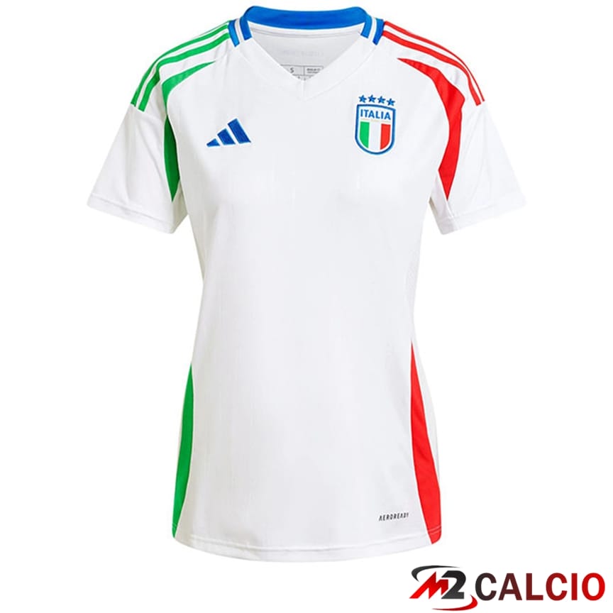 Maglie Calcio Personalizzate,Tute Calcio Squadre,Maglia Nazionale Italiana Calcio | Maglie Calcio Italia Donna Seconda 2024/2025