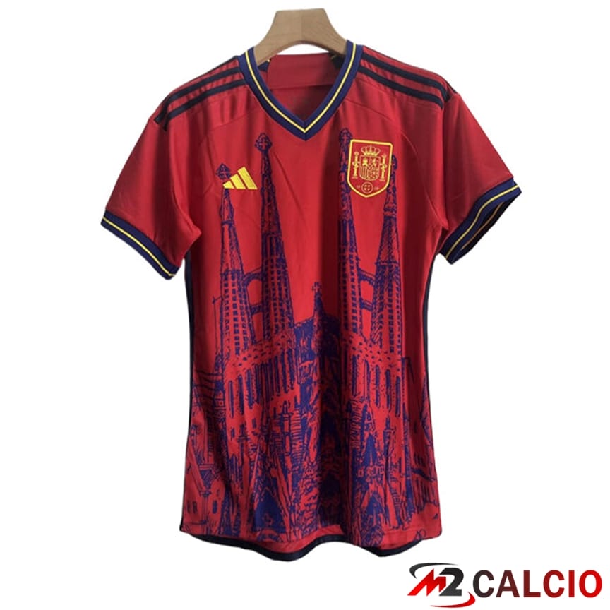 Maglie Calcio Personalizzate,Tute Calcio Squadre,Maglia Nazionale Italiana Calcio | Maglie Calcio Spagna Edizione Speciale UEFA Euro 2024