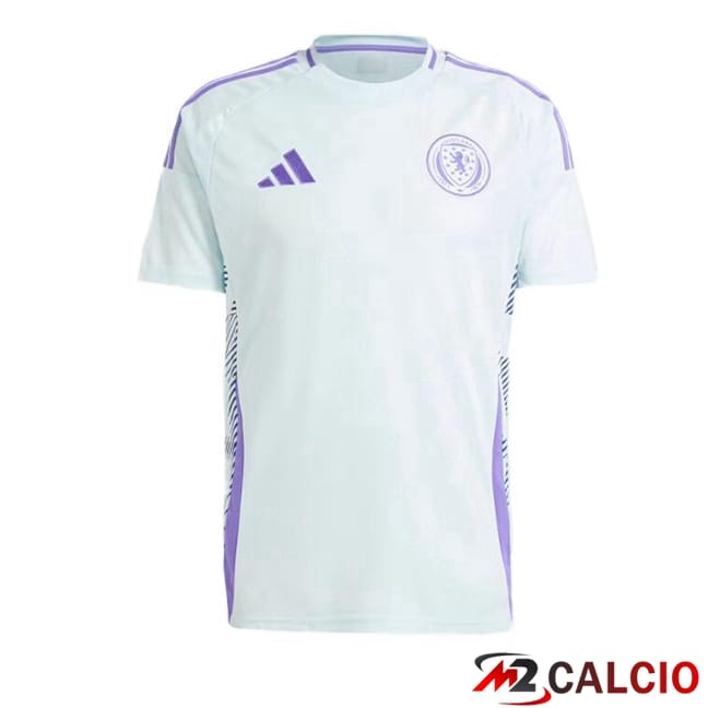 Maglie Calcio Scozia Seconda Blu 2024/2025