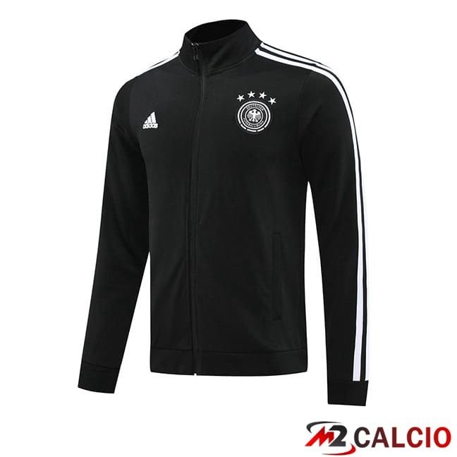 Maglie Calcio Personalizzate,Tute Calcio Squadre,Maglia Nazionale Italiana Calcio | Giacca Calcio Germania Nero 2024/2025