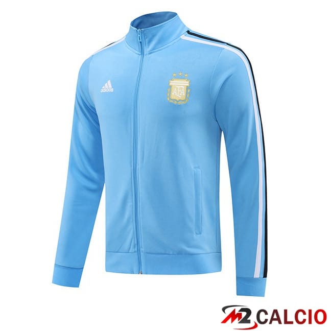 Maglie Calcio Personalizzate,Tute Calcio Squadre,Maglia Nazionale Italiana Calcio | Giacca Calcio Argentina Blu 2024/2025