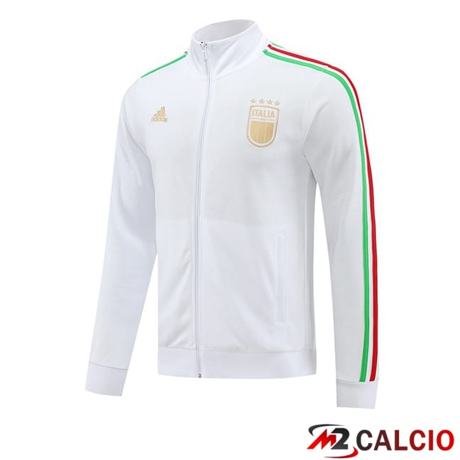 Maglie Calcio Personalizzate,Tute Calcio Squadre,Maglia Nazionale Italiana Calcio | Giacca Calcio Italia Bianco 2024/2025