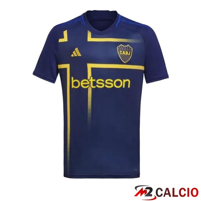 Maglie Calcio Personalizzate,Tute Calcio Squadre,Maglia Nazionale Italiana Calcio | Maglie Calcio Boca Juniors Terza Blu 2024/2025