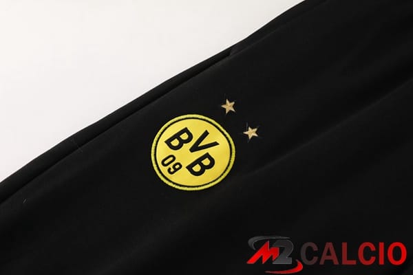 Tuta Calcio - Felpa Con Cappuccio Dortmund BVB Nero 2024/2025