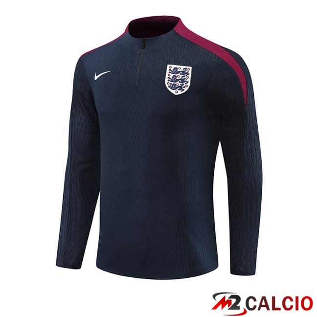 Maglie Calcio Personalizzate,Tute Calcio Squadre,Maglia Nazionale Italiana Calcio | Felpa Allenamento Inghilterra Blu Reale 2024/2025