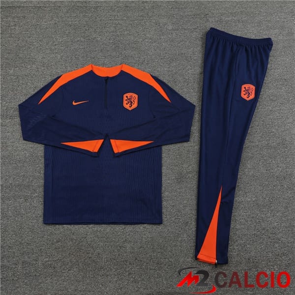 Tuta Calcio Paesi Bassi Blu Reale 2024/2025