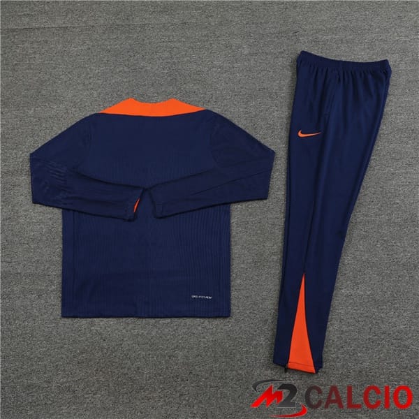 Tuta Calcio Paesi Bassi Blu Reale 2024/2025
