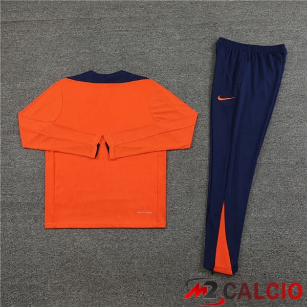 Tuta Calcio Paesi Bassi Arancia 2024/2025