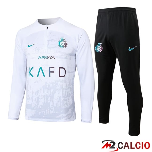 Tuta Calcio Al-Nassr FC Bianco 2024/2025