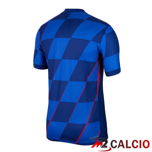 Maglie Calcio Croazia Seconda Blu 2024/2025
