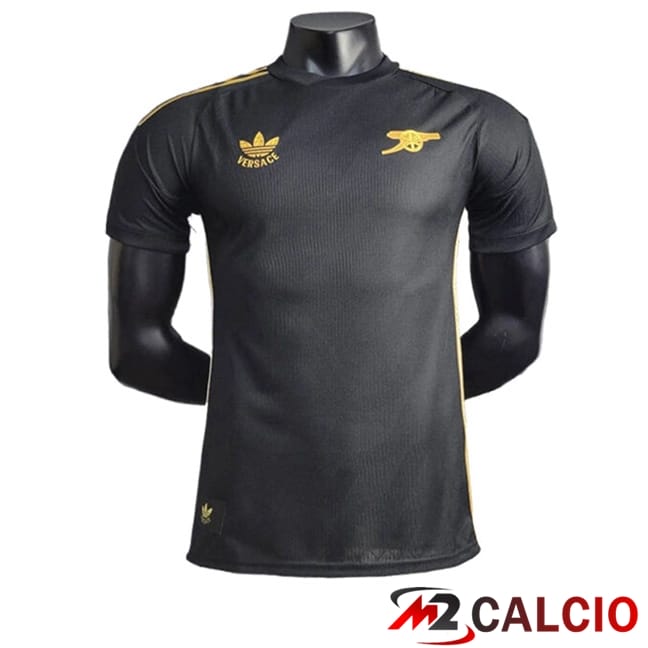Maglie Calcio Personalizzate,Tute Calcio Squadre,Maglia Nazionale Italiana Calcio | Maglie Calcio Arsenal Edizione Speciale Nero 2024/2025