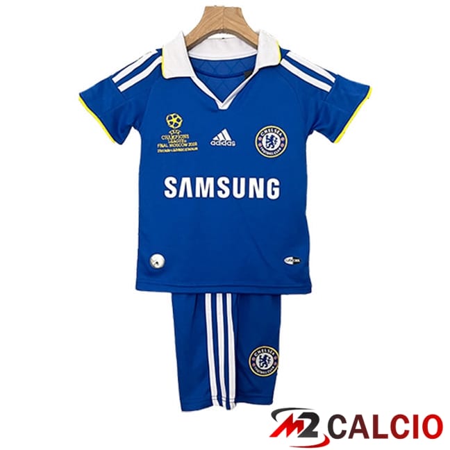 Maglie Calcio Personalizzate,Tute Calcio Squadre,Maglia Nazionale Italiana Calcio | Maglie Calcio FC Chelsea Retro Bambino Prima 2008/2009
