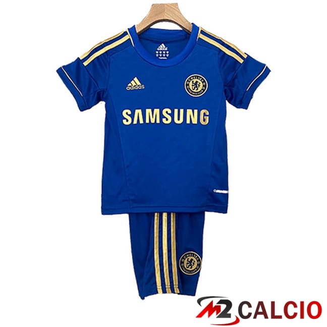 Maglie Calcio Personalizzate,Tute Calcio Squadre,Maglia Nazionale Italiana Calcio | Maglie Calcio FC Chelsea Retro Bambino Prima 2012/2013