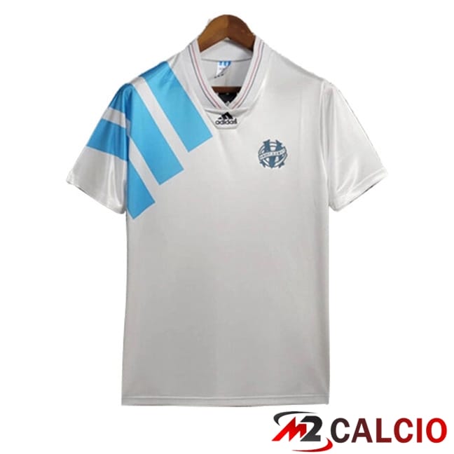 Maglie Calcio Personalizzate,Tute Calcio Squadre,Maglia Nazionale Italiana Calcio | Maglie Calcio Marsiglia Retro Prima 1993/1994