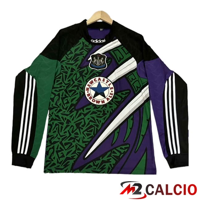 Maglie Calcio Personalizzate,Tute Calcio Squadre,Maglia Nazionale Italiana Calcio | Maglie Calcio Newcastle United Retro Manica Lunga Viola 1995/1996