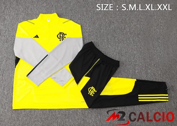 Insieme Tuta Calcio Flamengo Giallo 2024/2025