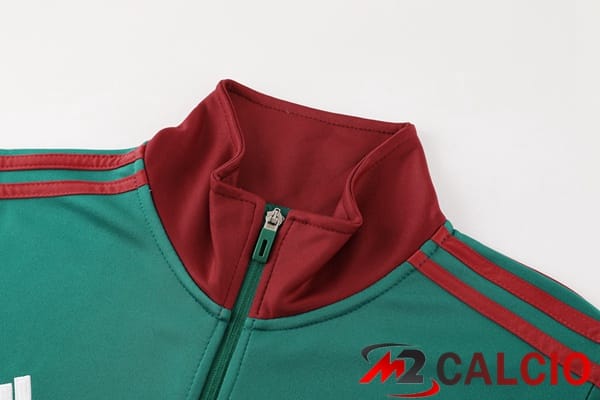 Insieme Tuta Calcio - Giacca Messico Verde 2024/2025