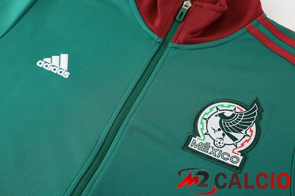 Insieme Tuta Calcio - Giacca Messico Verde 2024/2025