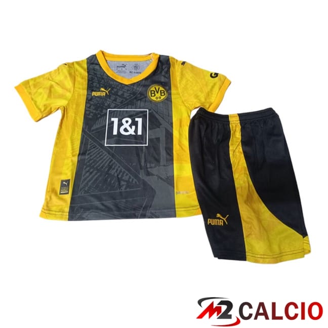 Maglie Calcio Personalizzate,Tute Calcio Squadre,Maglia Nazionale Italiana Calcio | Maglie Calcio Dortmund Bambino 2024/2025