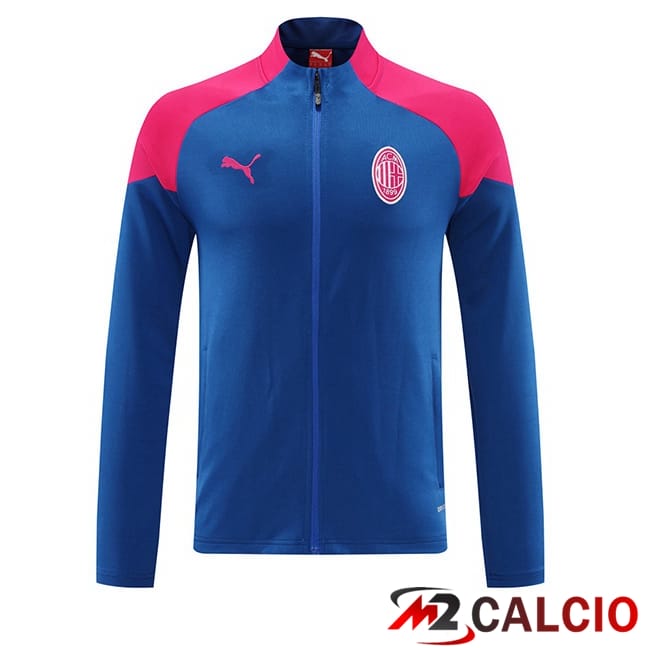 Maglie Calcio Personalizzate,Tute Calcio Squadre,Maglia Nazionale Italiana Calcio | Giacca Calcio AC Milan Blu 2024/2025