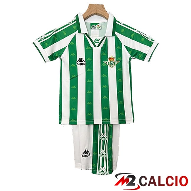 Maglie Calcio Personalizzate,Tute Calcio Squadre,Maglia Nazionale Italiana Calcio | Maglie Calcio Real Betis Retro Bambino Prima 1995/1997