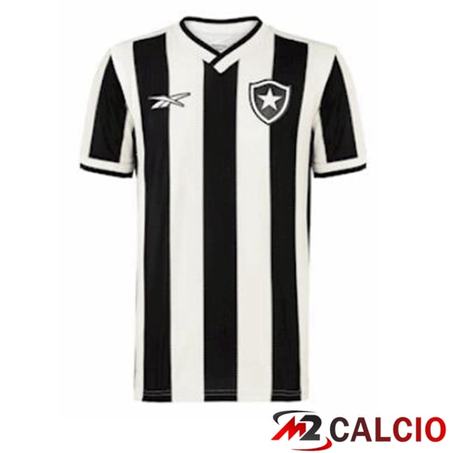 Maglie Calcio Personalizzate,Tute Calcio Squadre,Maglia Nazionale Italiana Calcio | Maglie Calcio Botafogo FR Prima Bianco Nero 2024/2025
