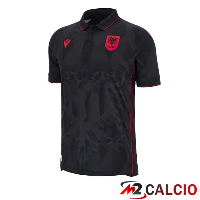 Maglie Calcio Personalizzate,Tute Calcio Squadre,Maglia Nazionale Italiana Calcio | Maglie Calcio Albania Terza Nero 2023/2024