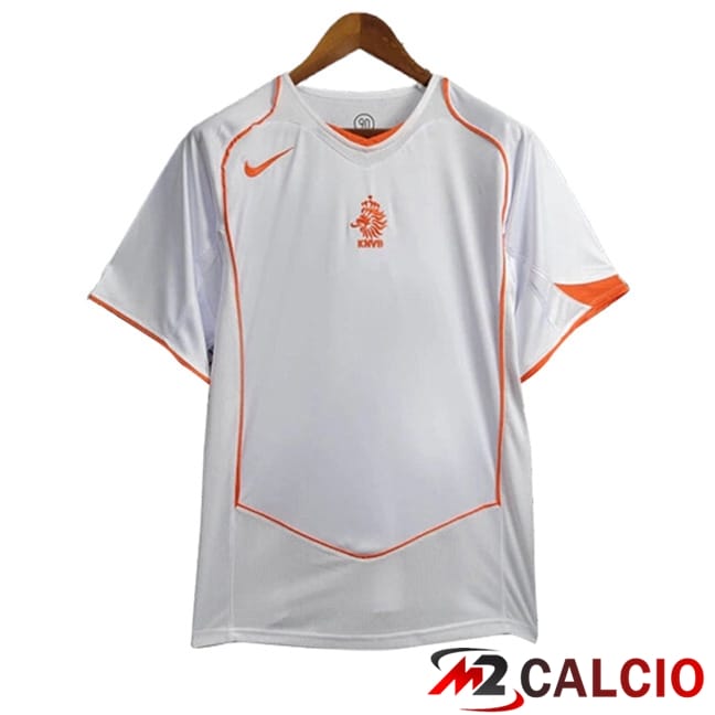 Maglie Calcio Paesi Bassi Retro Seconda 2004