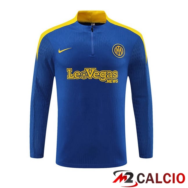 Maglie Calcio Personalizzate,Tute Calcio Squadre,Maglia Nazionale Italiana Calcio | Felpa Allenamento Inter Milan Blu 2024/2025