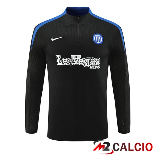 Maglie Calcio Personalizzate,Tute Calcio Squadre,Maglia Nazionale Italiana Calcio | Felpa Allenamento Inter Milan Nero 2024/2025