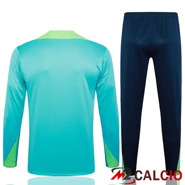 Insieme Tuta Calcio Brasile Verde 2024/2025