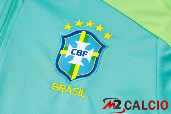 Insieme Tuta Calcio Brasile Verde 2024/2025