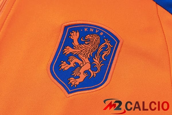 Insieme Tuta Calcio Paesi Bassi Arancia 2024/2025