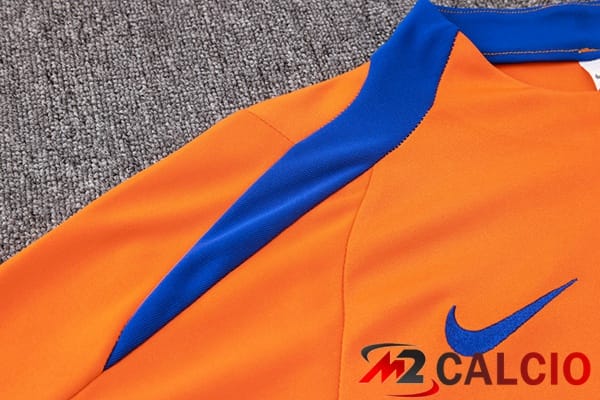Insieme Tuta Calcio Paesi Bassi Arancia 2024/2025