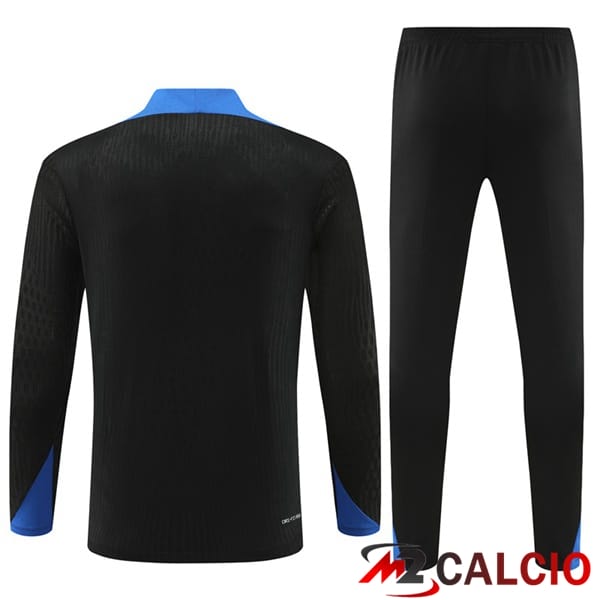 Insieme Tuta Calcio Paesi Bassi Nero 2024/2025