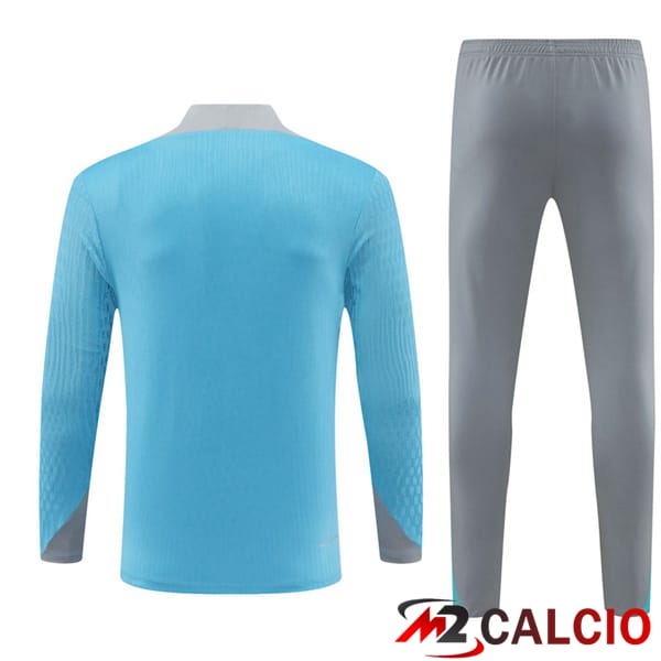 Insieme Tuta Calcio Atletico Madrid Blu 2024/2025