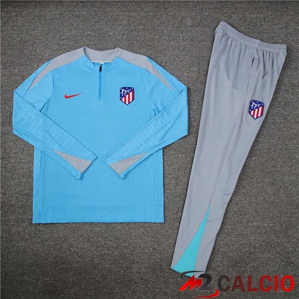 Insieme Tuta Calcio Atletico Madrid Blu 2024/2025