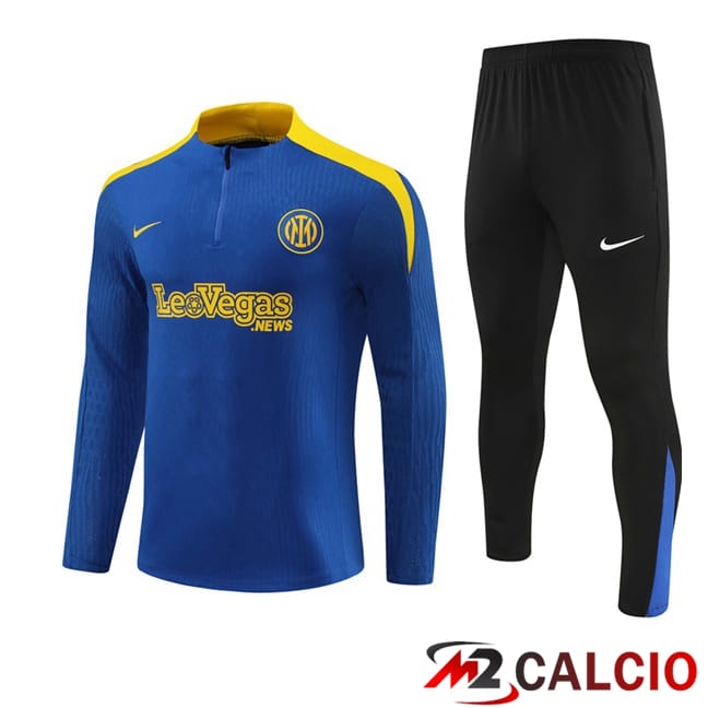 Maglie Calcio Personalizzate,Tute Calcio Squadre,Maglia Nazionale Italiana Calcio | Insieme Tuta Calcio Inter Milan Blu 2024/2025