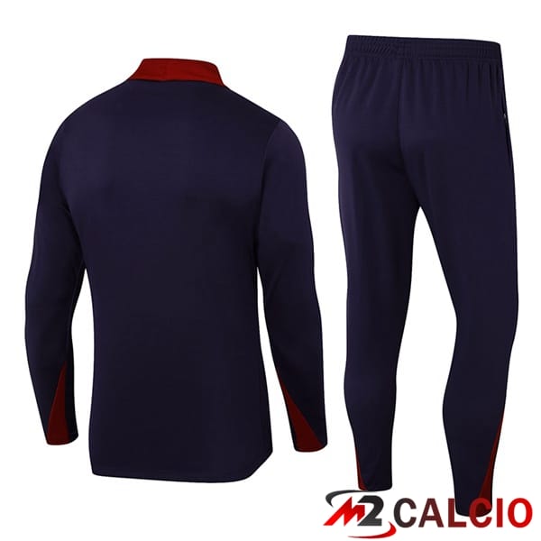 Insieme Tuta Calcio Inghilterra Viola 2024/2025