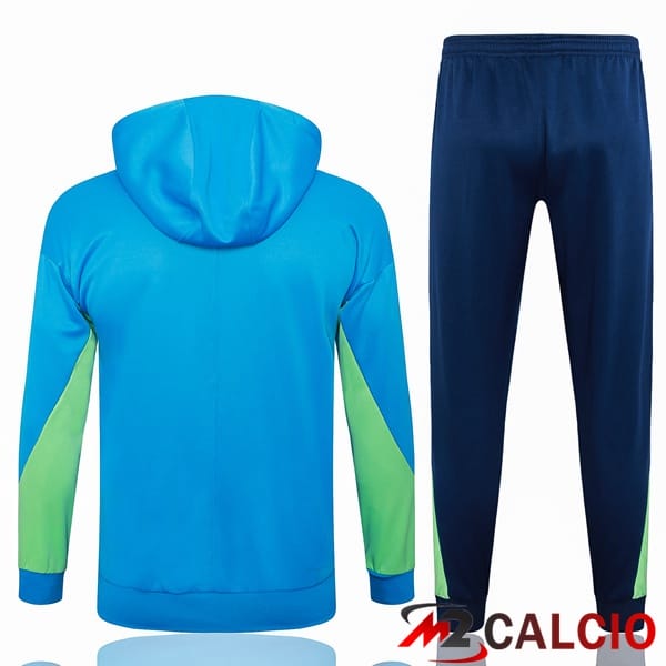Tuta Calcio - Giacca A Vento Brasile Blu 2024/2025