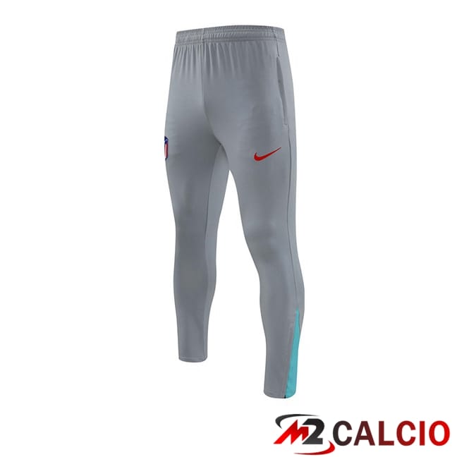 Maglie Calcio Personalizzate,Tute Calcio Squadre,Maglia Nazionale Italiana Calcio | Pantaloni Da Allenamento Atletico Madrid Grigio 2024/2025