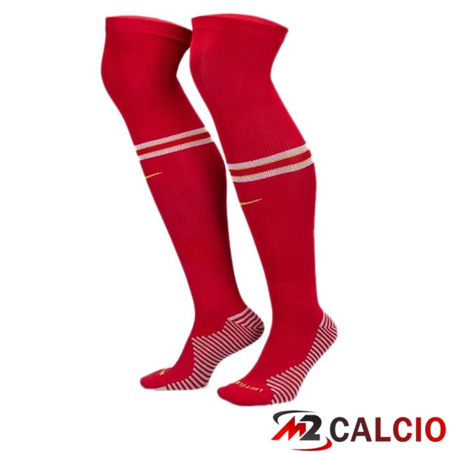 Maglie Calcio Personalizzate,Tute Calcio Squadre,Maglia Nazionale Italiana Calcio | Calzini Calcio FC Liverpool Prima Rosso 2024/2025