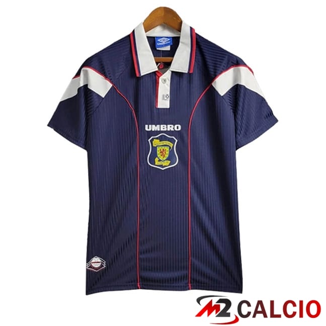 Maglie Calcio Personalizzate,Tute Calcio Squadre,Maglia Nazionale Italiana Calcio | Maglie Calcio Scozia Retro Seconda 1996/1998