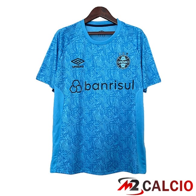 Maglie Calcio Personalizzate,Tute Calcio Squadre,Maglia Nazionale Italiana Calcio | Maglie Calcio Gremio Portiere Blu 2024/2025